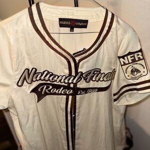 Marvel Cowboy Rodeo Quincy National Finals Rodeo Jersey